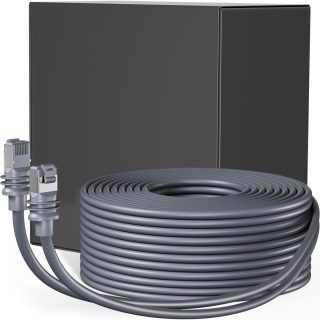 Ybludiy Starlink Cable Gen 3 75FT/23M, Starlink V3 Cable Replaces Standard Waterproof Ethernet Cable, Third-Generation - Gray