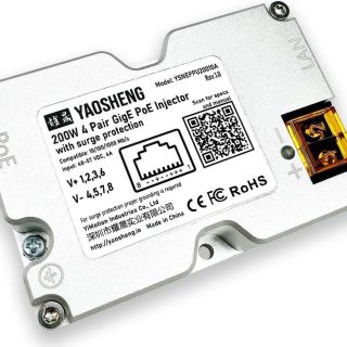 200W PoE Injector with Comprehensive Protection for All Standard Starlink Models.