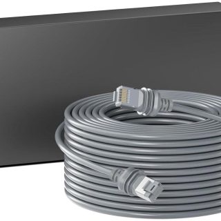 TEMZICK 150FT/46M Starlink Gen 3 Cable, Waterproof Satellite Replacement Standard V3 Cable for Starlink Rectangular Satellite Gen 3 Starlink Cable Extension Starlink Accessories (100ft) | +254 701 245089 BSTDD2502210X6CHN75 | +254 701 245089