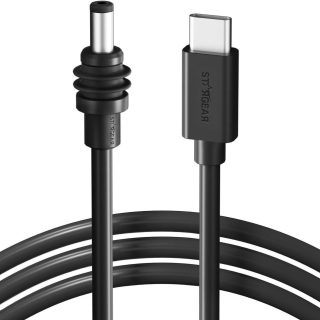 STARGEAR for Starlink Mini Cable 16.4FT, 140W USB C to DC Power Cord 18AWG Type-C to Waterproof Barrel Jack, Work with 60W+ PD Source, Compatible with 28V PPS and 20V PD protocols (5M/16.4FT) | +254 701 245089 BT4YD24123012BOMAA6 | +254 701 245089