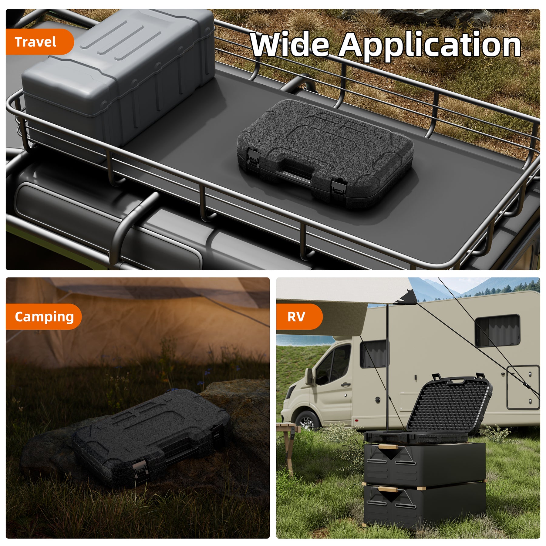 Starlink Gen 3 Standard Portable Protective Carrying Case with Transparent Soft Pad | +254 701 245089 Starlink Gen 3 Standard Portable Protective Carrying Case with Transparent Soft Pad - Image 3